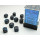 Opaque 12mm D6 Dusty Blue/copper Dice Block&trade; (36 dice)