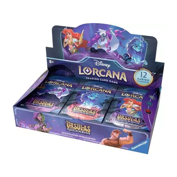 Disney Lorcana - Ursulas Rückkehr - Booster Display (24 Packs) - DE