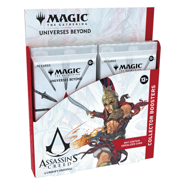 MTG - Assassins Creed Collectors Booster Display (12 Packs) - EN