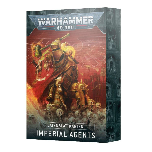 Datenblattkarten: Imperial Agents - DE