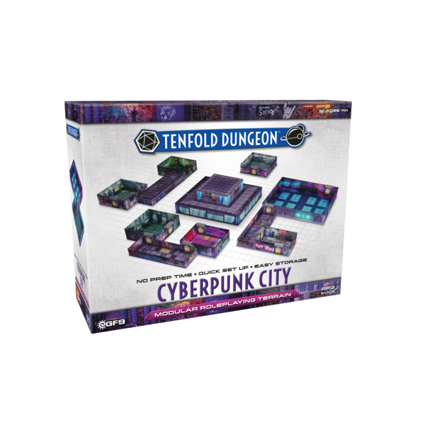 Tenfold Dungeon: Cyberpunk City - Stadt