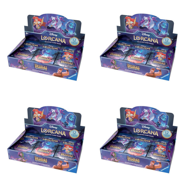 Disney Lorcana - Ursulas Rückkehr - Case (4 Displays) - DE