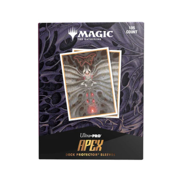 UP - 105ct Apex Deck Protector sleeves for Magic The Gathering - Duskmourn - Valgavoth, Terror Eater