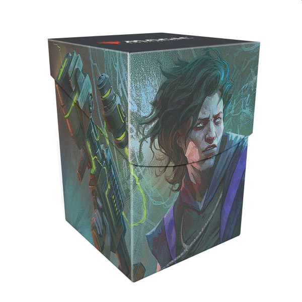 UP - 100+ Deck Box for Magic The Gathering - Duskmourn - Winter, Cynical Opportunist (Commander)