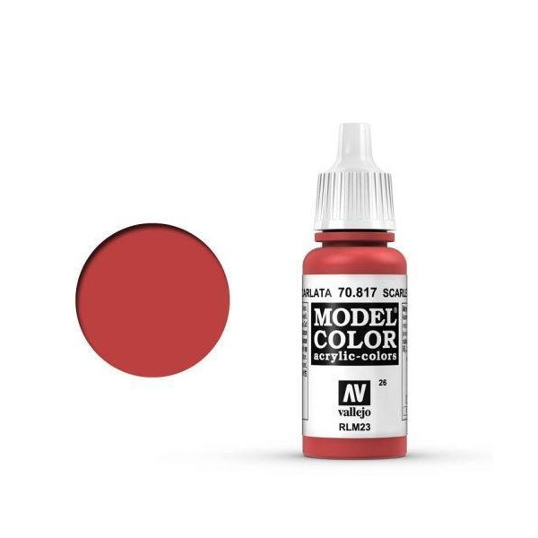 Model Color Scharlachrot (Scarlet) - 17ml - altes Produktdesign