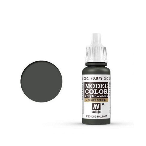 Model Color Braungrün (Germ. Cam. Dark Green) - 17ml - altes Produktdesign