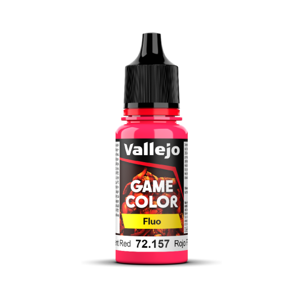 Game Fluo Fluorescent Red 18ml