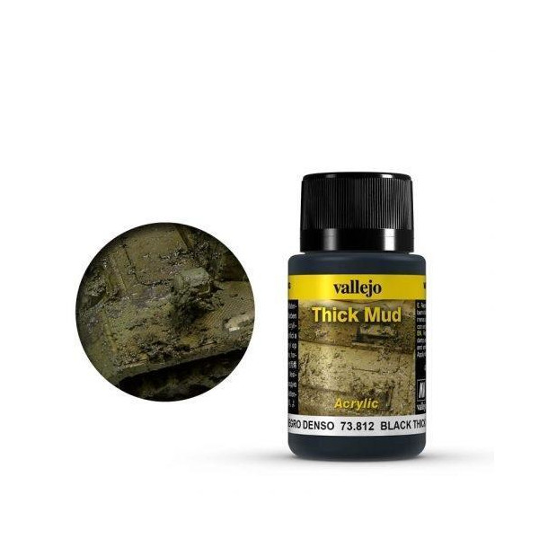 Weathering Effects Thick Mud Black 40ml