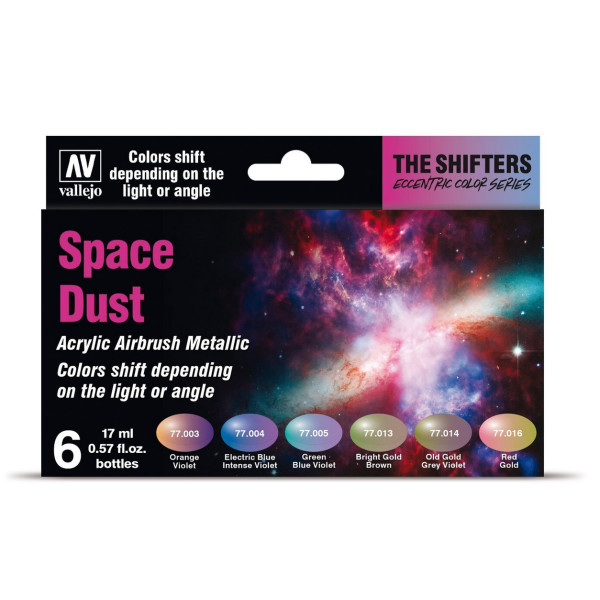 Vallejo Shifters Set - Space Dust (6x 17ml)