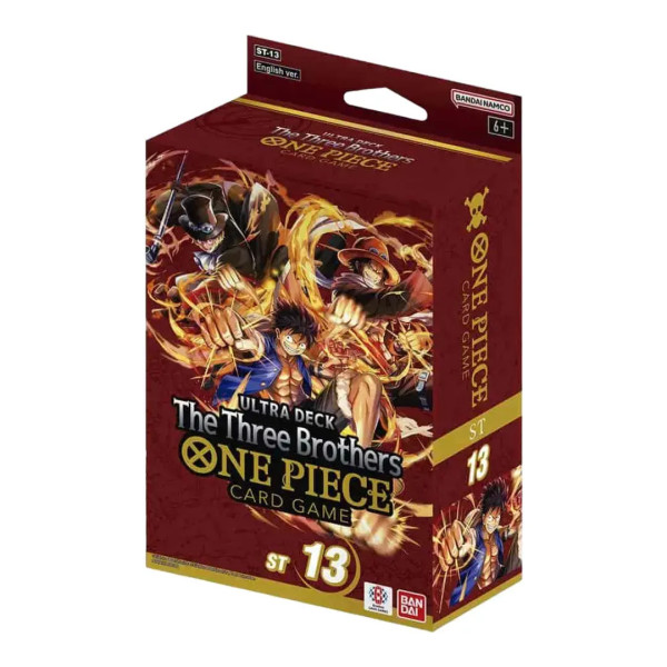 One Piece Card Game - The Three Brothers - ST13 Ultra Starter Deck - EN