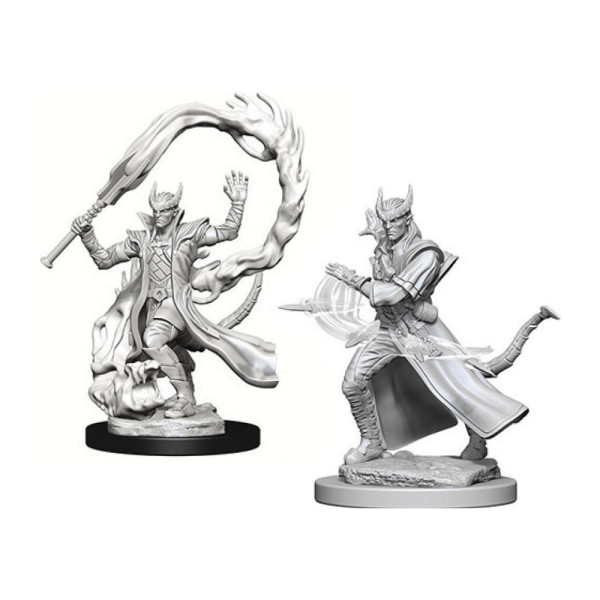 D&D Nolzur’s Marvelous Miniatures: Tiefling Male Sorcerer