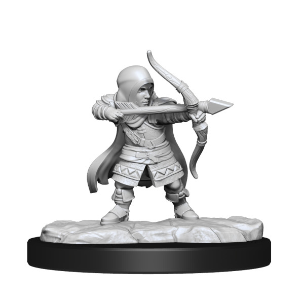 Critical Role Unpainted Miniatures: Lotusden Halfling Ranger Male